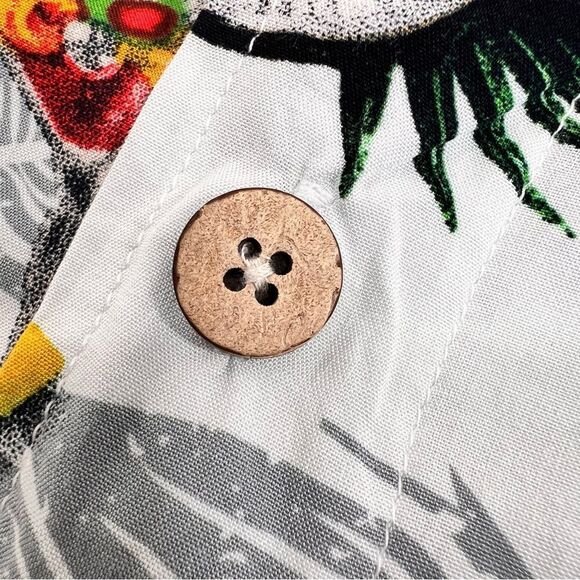 Vintage Junction West Retro Pin Up Hawaiian Shirt - Picture 7 of 13